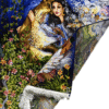 تابلو فرش تبریز طرح مینیاتور - Image 4