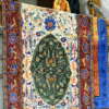 تابلو فرش تبریز طرح بازار فرش فروشان قاهره - Image 2