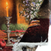 تابلو فرش تبریز طرح هفت سین - Image 3