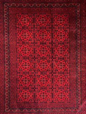 فرش خان محمدی طرح هندسی مدل 20887