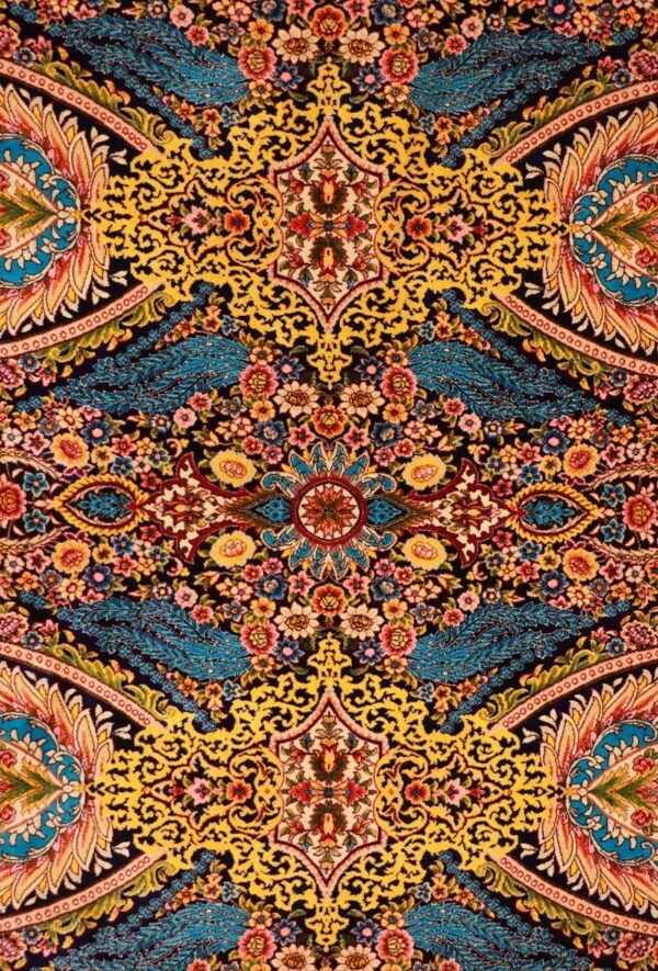 فرش ربات طرح گلدانی مدل 30876 - Image 2