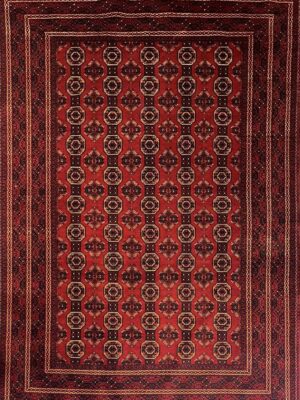 فرش خان محمدی طرح هندسی مدل 33275