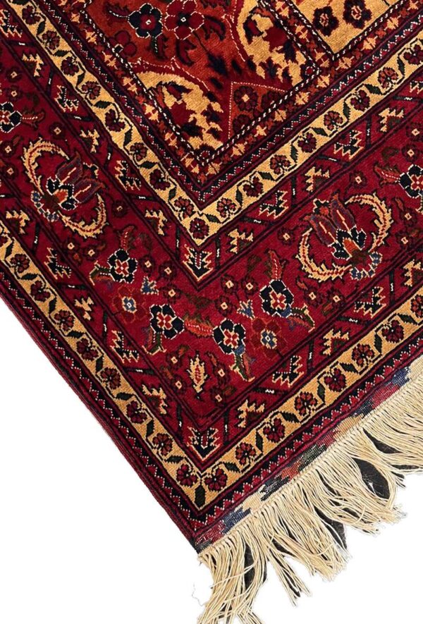 فرش خان محمدی طرح خشتی مدل 40525 - Image 2