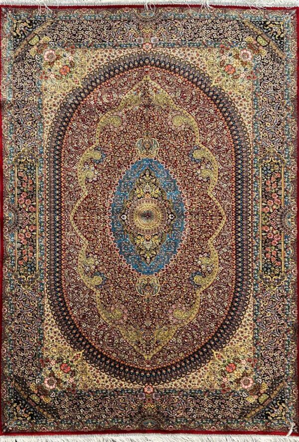 فرش ربات طرح اسلیمی مدل 42996