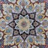 فرش ربات طرح گل فرنگ مدل 48627 - Image 3