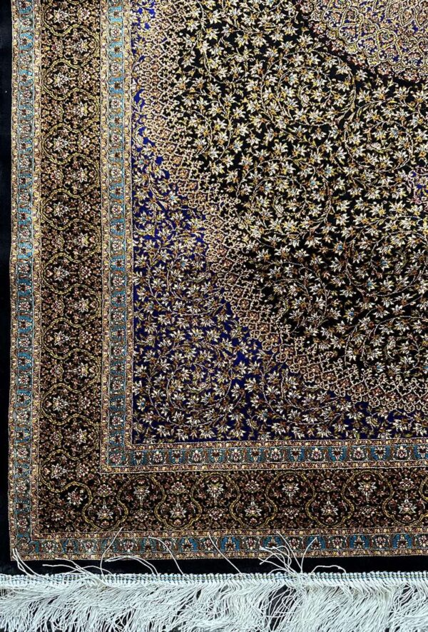 فرش ربات طرح لچک ترنجی مدل 57155 - Image 3