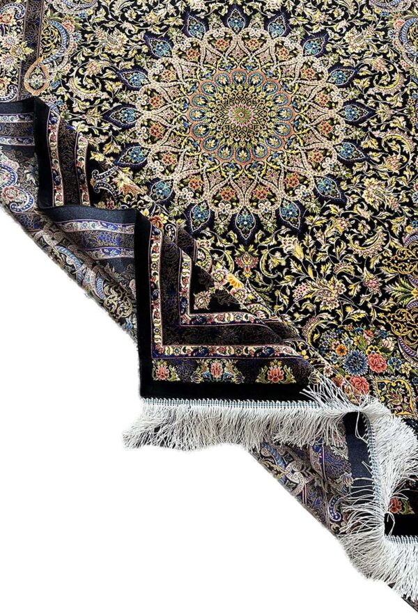 فرش ربات طرح لچک ترنجی مدل 57318 - Image 2