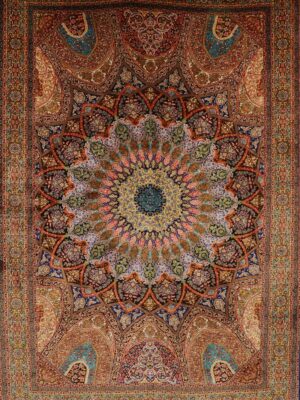 فرش ربات طرح گنبدی مدل 57585