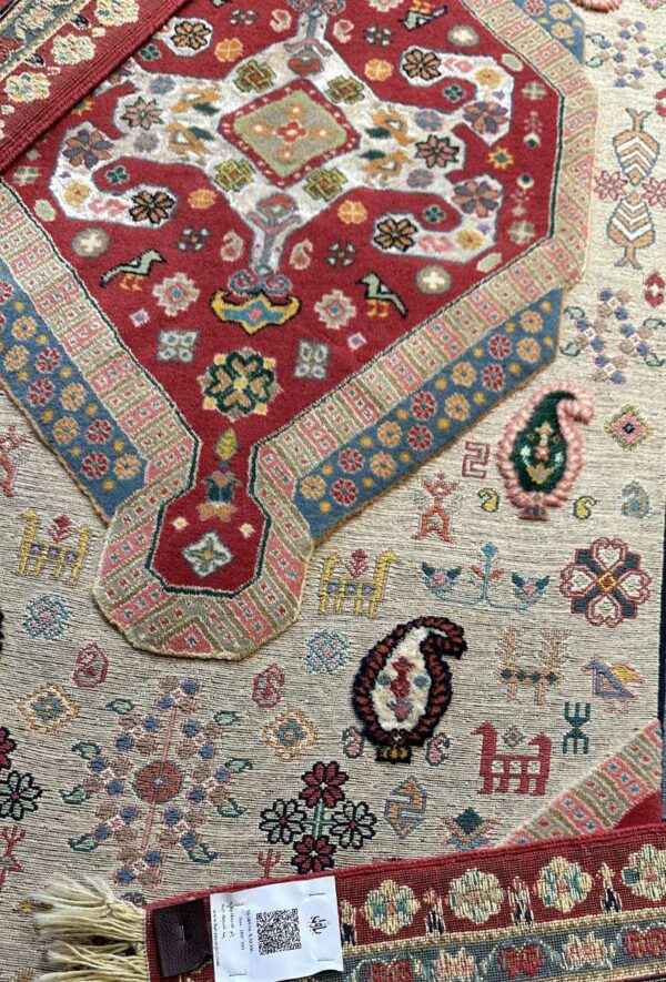 فرش گلیم طرح  مدل 58956 - Image 4