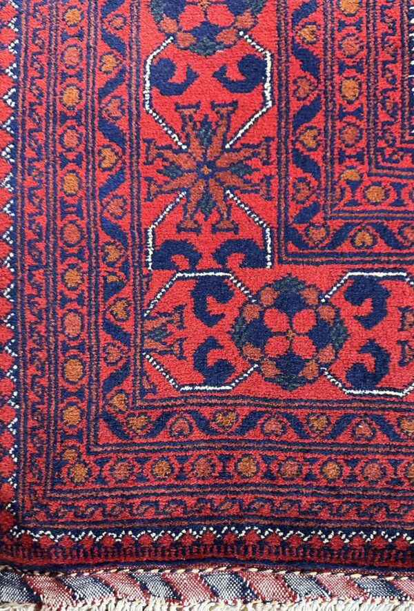 فرش خان محمدی طرح هندسی مدل 59424 - Image 3