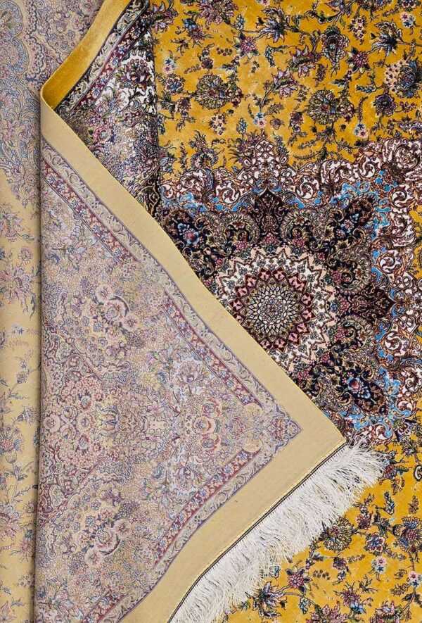 فرش ربات طرح لچک ترنجی مدل 61155 - Image 2