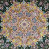 فرش ربات طرح گل فرنگ مدل 61424 - Image 2