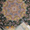 فرش ربات طرح گل فرنگ مدل 61424 - Image 4