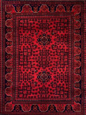 فرش خان محمدی طرح خان محمدی  مدل 64448