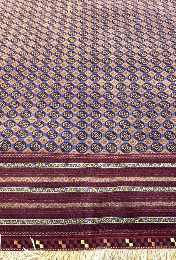 فرش خان محمدی طرح گل مدل 65589 - Image 4