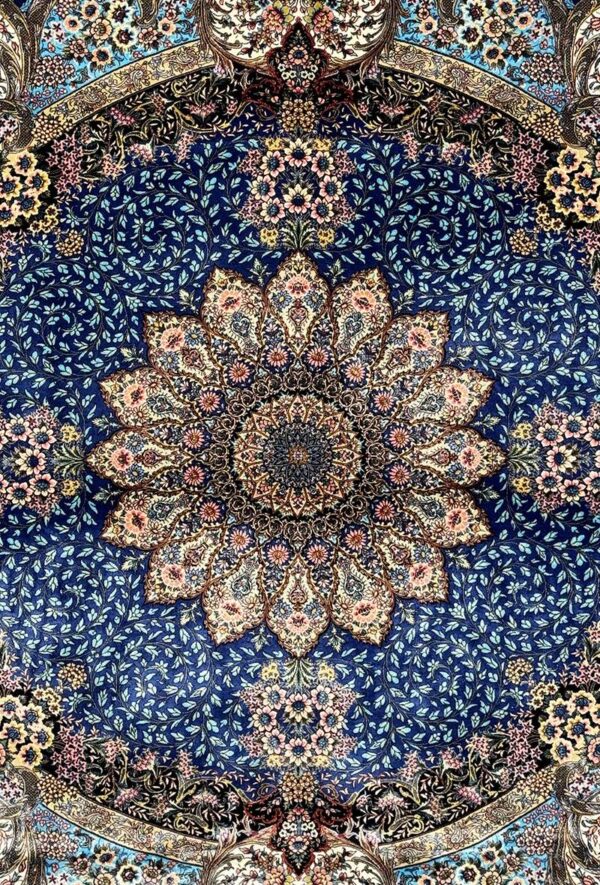 فرش ربات طرح ترنج مدل 67206 - Image 2