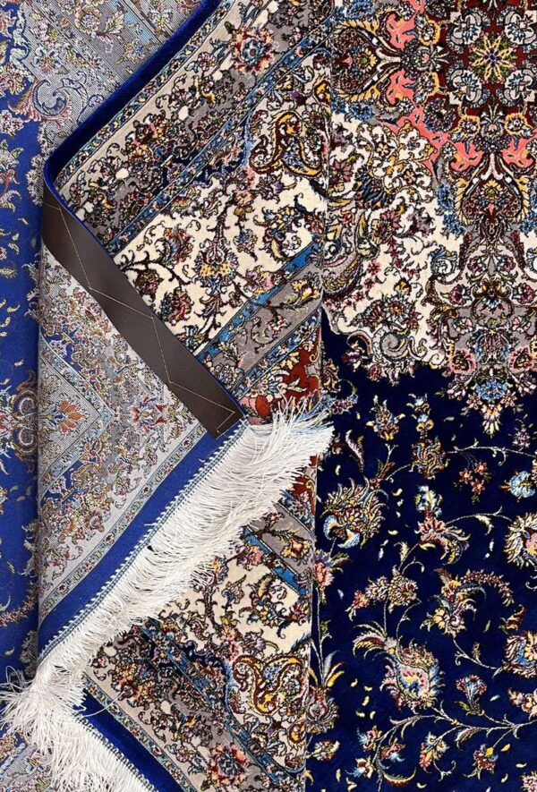فرش ربات طرح لچک ترنجی مدل 76601 - Image 2