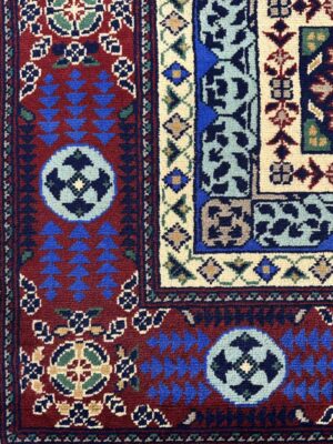 فرش خان محمدی طرح هندسی مدل 79355