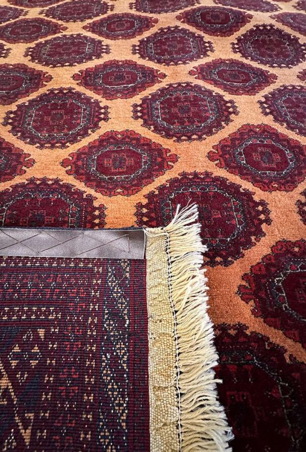 فرش خان محمدی طرح هندسی مدل 83313 - Image 4