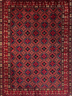 فرش خان محمدی طرح هندسی مدل 87827