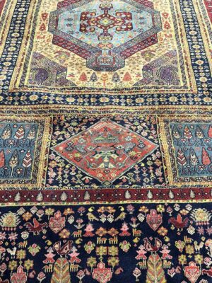 فرش قشقایی طرح محرابی ترنجی مدل 88764