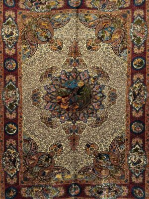 فرش ربات طرح شکارگاه مدل 89214