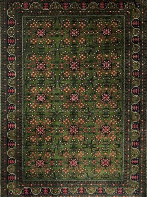 فرش خان محمدی طرح هندسی مدل 89862