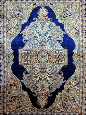 فرش ربات طرح لچک ترنجی مدل 95459