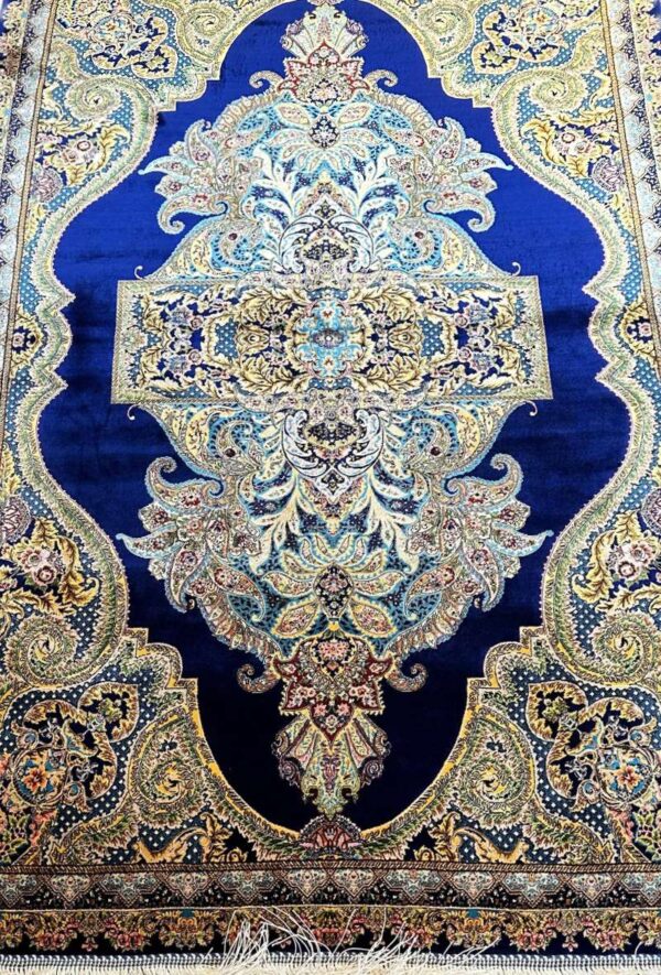 فرش ربات طرح لچک ترنجی مدل 95459 - Image 3