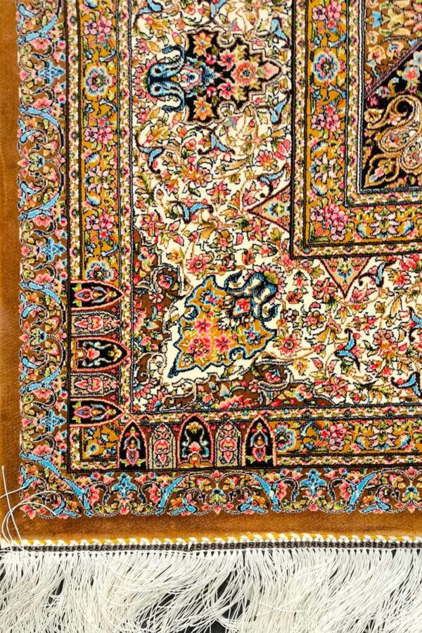 فرش تمام ابریشم ربات مدل اسلیمی - Image 2