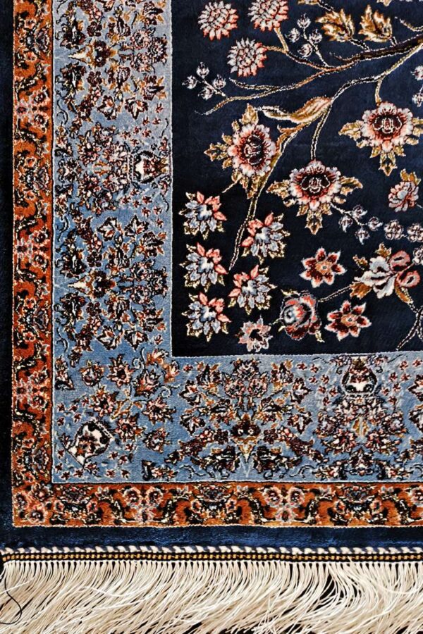 فرش تمام ابریشم ربات مدل درخت زندگی - Image 2