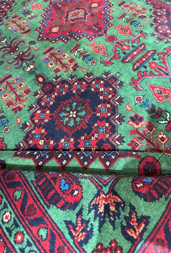 فرش دست بافت هندسی کد 2000015 - Image 4