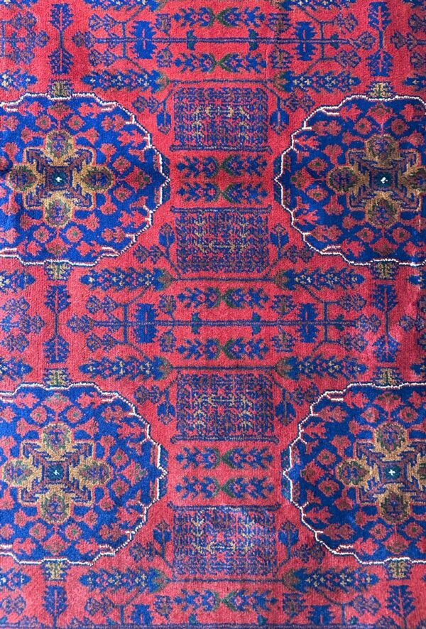 فرش دست بافت هندسی کد 2000018 - Image 3