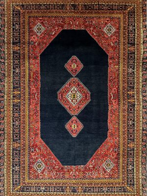 فرش دست بافت لچک ترنجی کد 2000068