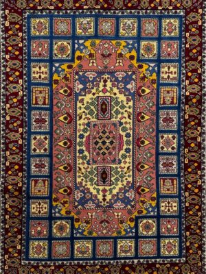 فرش دست بافت قشقایی پشم گلیم کد: 2000187