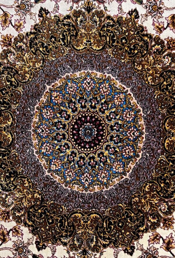 فرش ربات بافت لچک ترنجی کد 2000719 - Image 3
