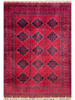 فرش دست بافت کرک مرینوس نقشه خان محمدی کد 2000801