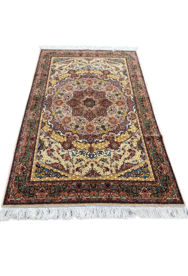 فرش ربات بافت لچک ترنجی کد 2002200 - Image 3