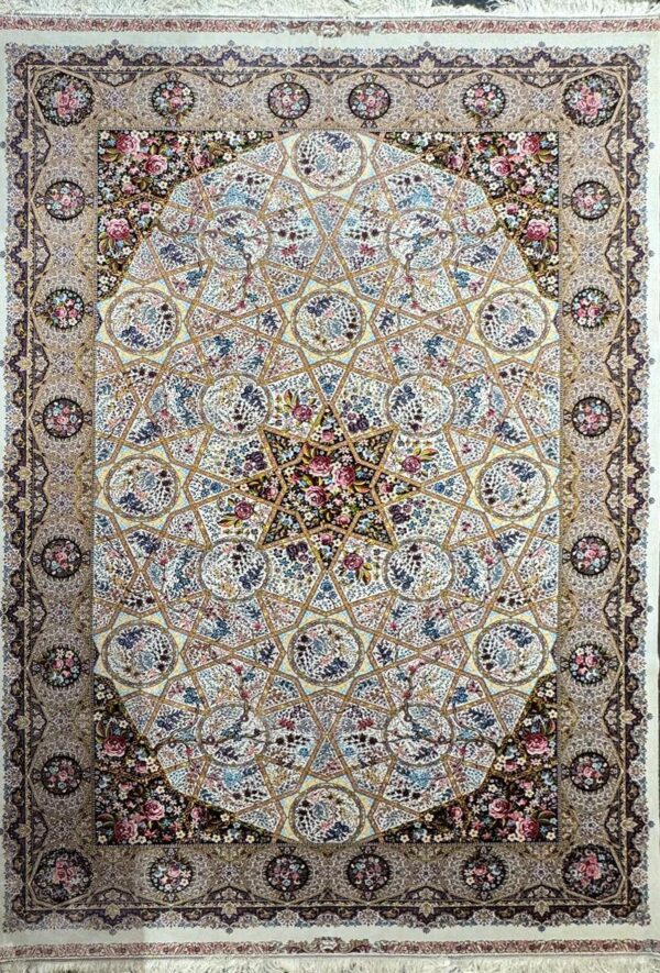 فرش ربات بافت هندسی کد 2002697
