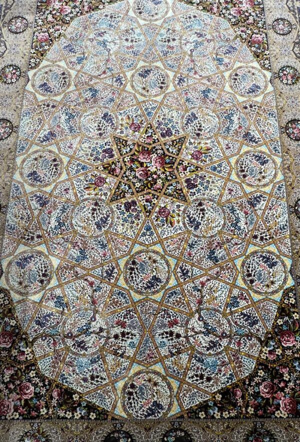 فرش ربات بافت هندسی کد 2002697 - Image 2
