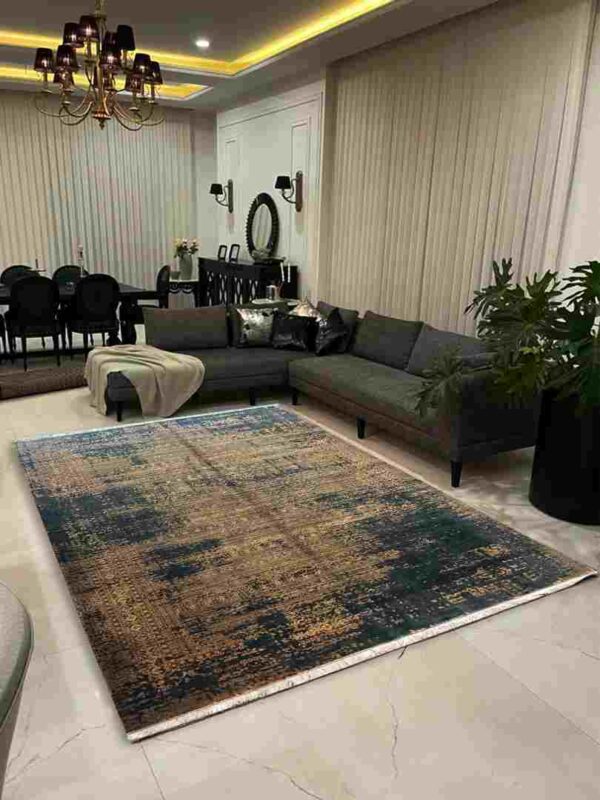 فرش ربات بافت لچک ترنجی مدرن کد 2002888 - Image 4