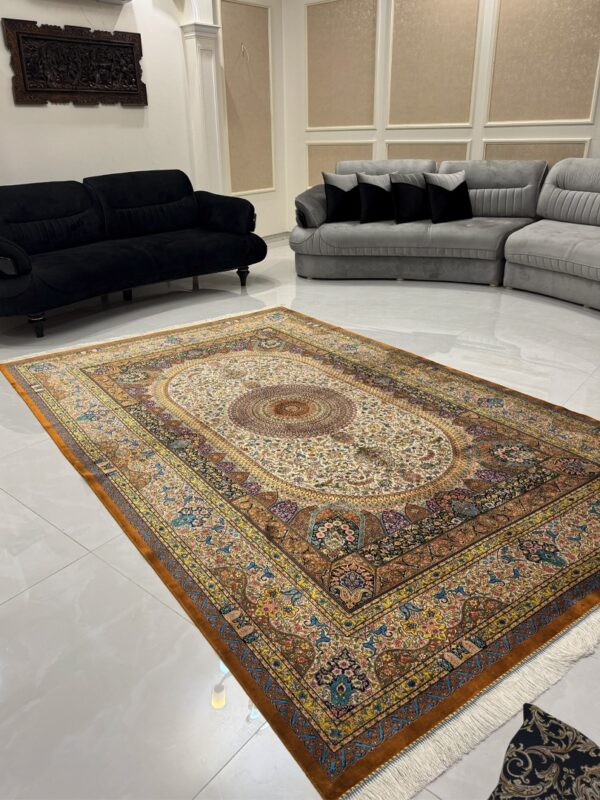 فرش ربات بافت اسلیمی کد 2002932 - Image 4
