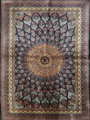 فرش ربات بافت گنبدی کد 2002937
