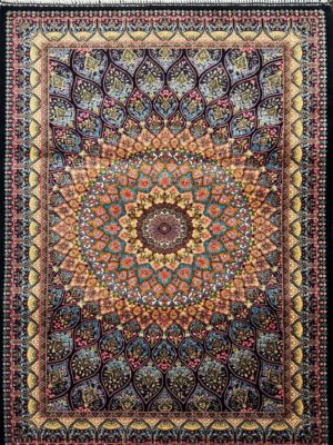 فرش ربات بافت لچک ترنجی ارمی کد 2002951
