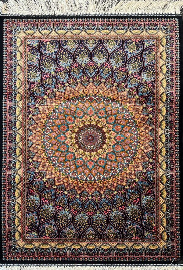 فرش ربات بافت لچک ترنجی ارمی کد 2002951