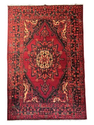 فرش دست بافت لاکی طرح بلوچی کد 2000124