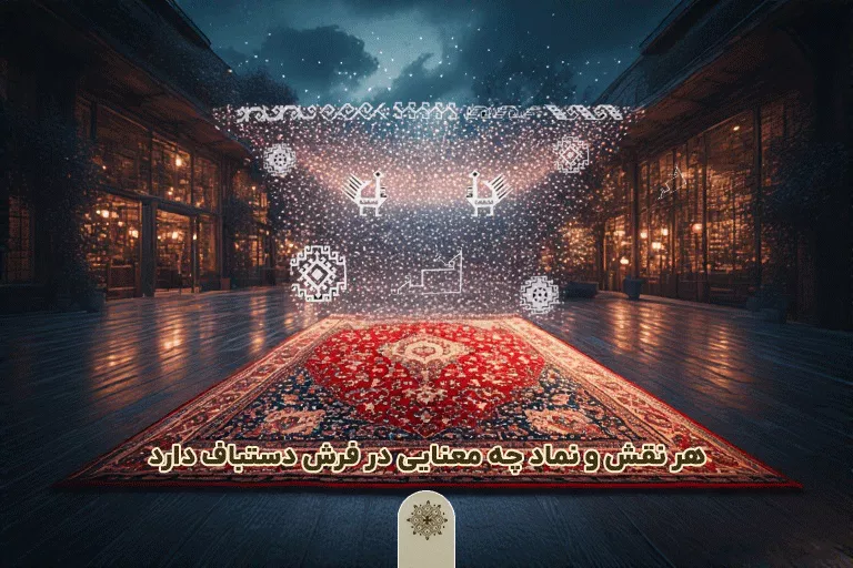 هر نماد فرش ایرانی چه معنایی دارد