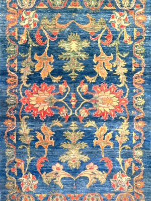 فرش دست بافت پشم دستریس سلطان اباد نقشه افشان مدرن 20 رج کد 2003320