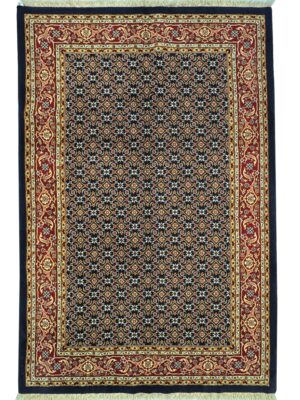 فرش ربات بافت مستطیل  بیجار یکسره 40 رج پشم کد 2003556