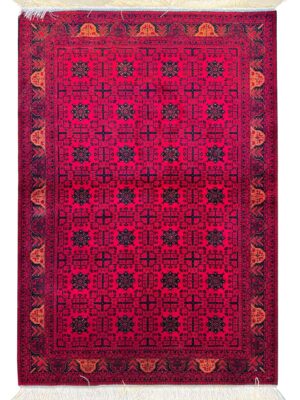 فرش ربات بافت مستطیل خان محمدی  70 ابریشم و بنبوسیلک کد 2003708